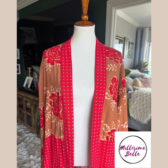 Free People Silk Kimono - Picture 4 of 8